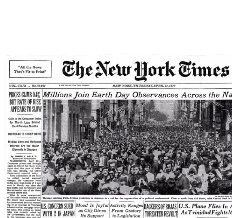 The New York Times newspaper cover